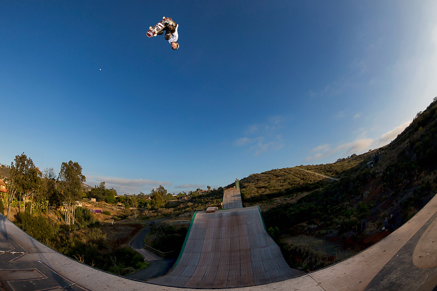 Big studio lights meet action sports