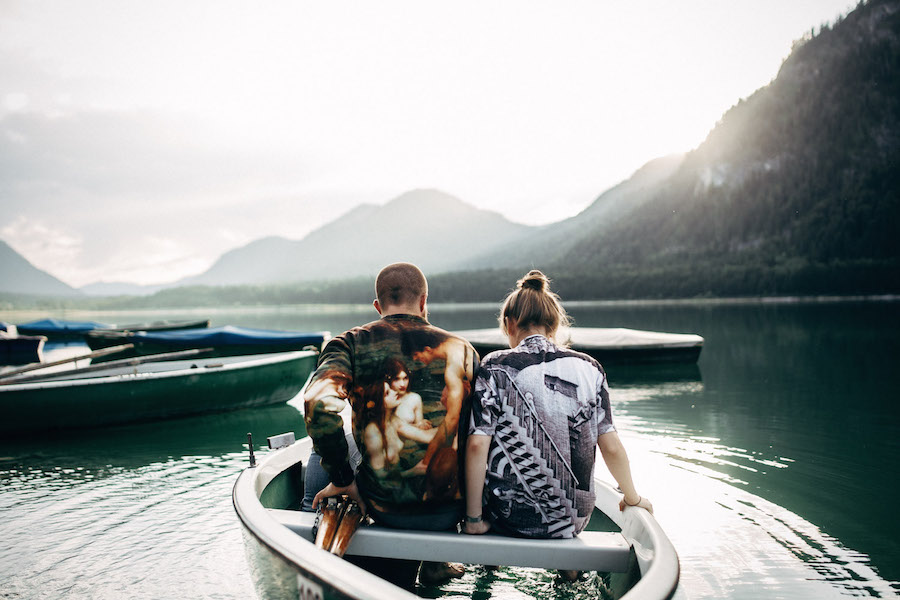 Off into the mountains
