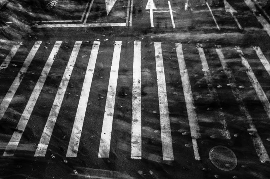 Walking in the city without soul