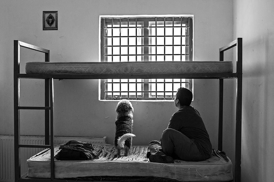 Behind The bars