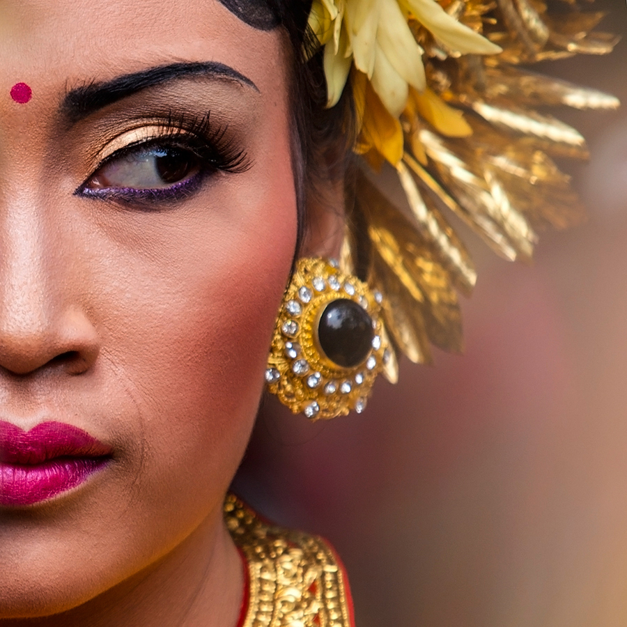 Girl with the Onyx Earring