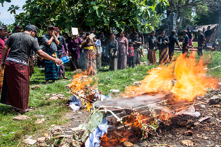Cremation in Bali