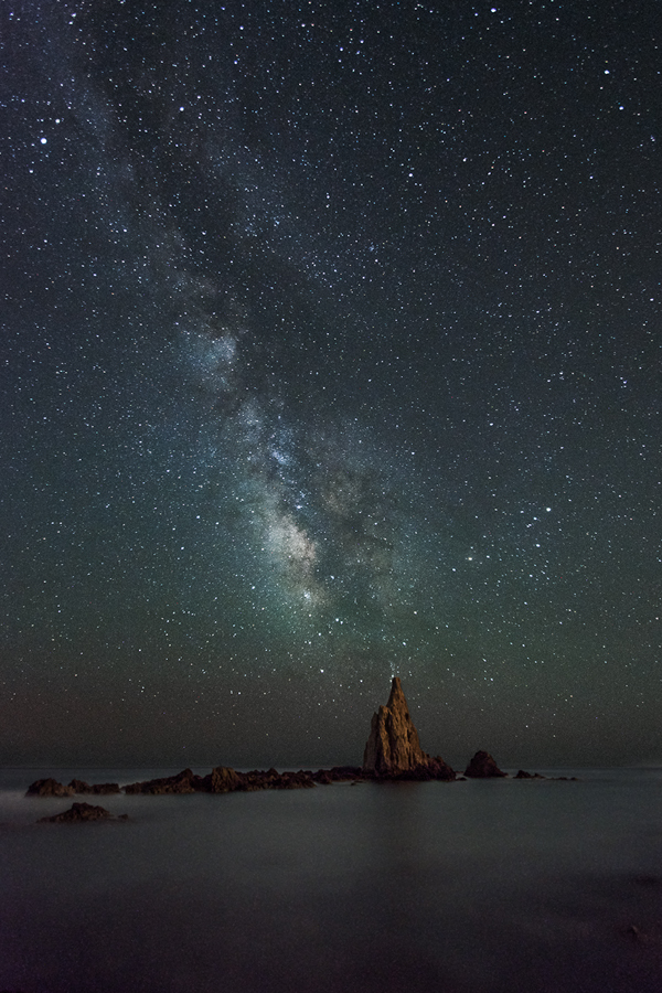 Milky way over Sirenas