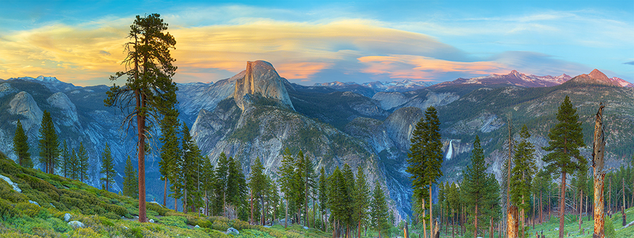 Half Dome at Twilight