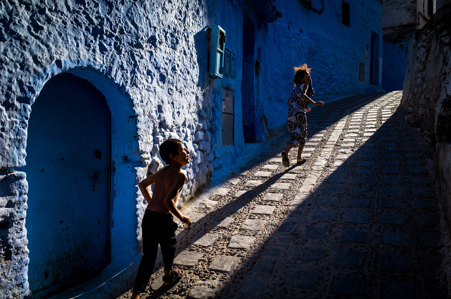 All in Blue