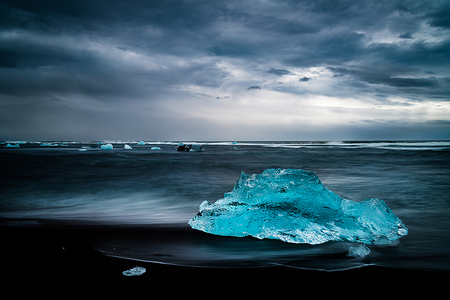 Blue ice