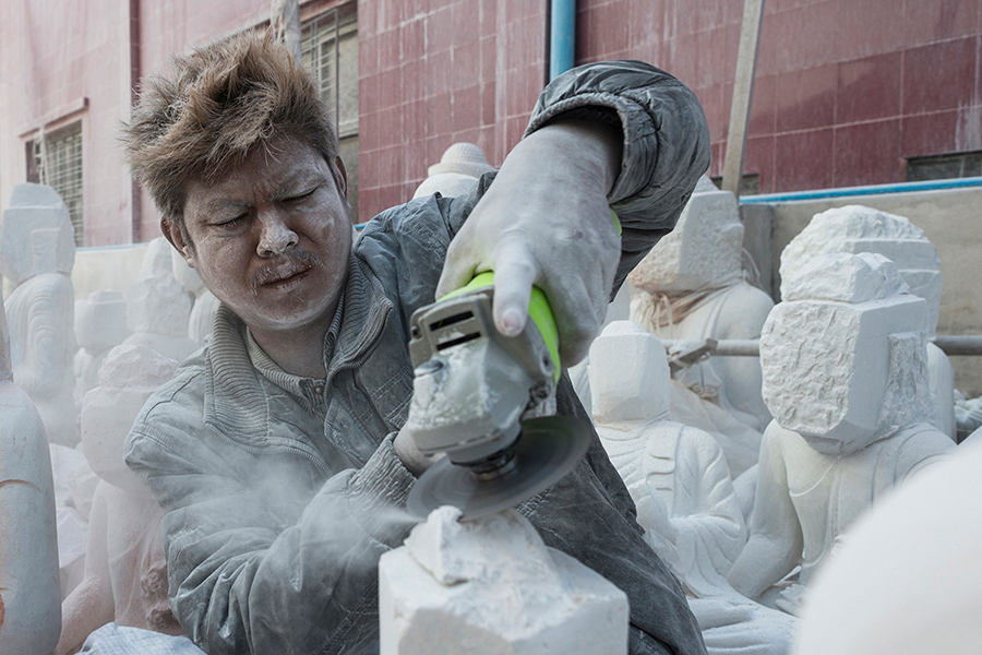 The Stone Masons of Mandalay