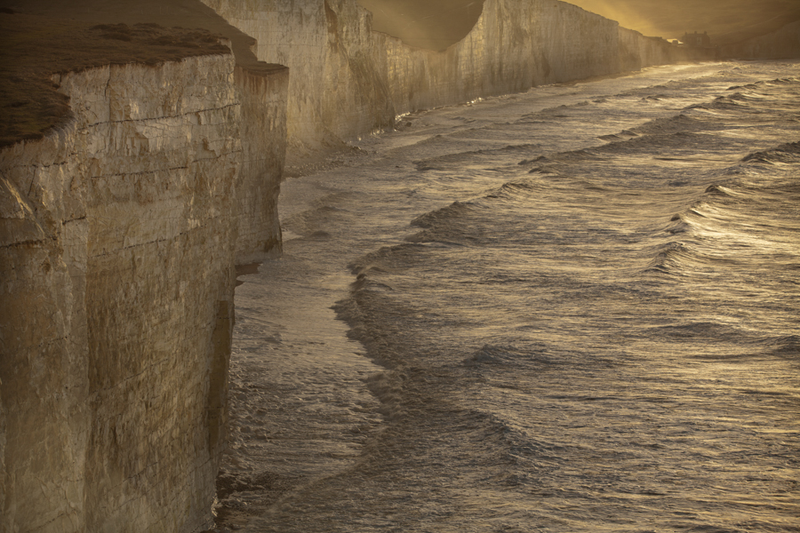 Chalk Cliffs at Sunrise