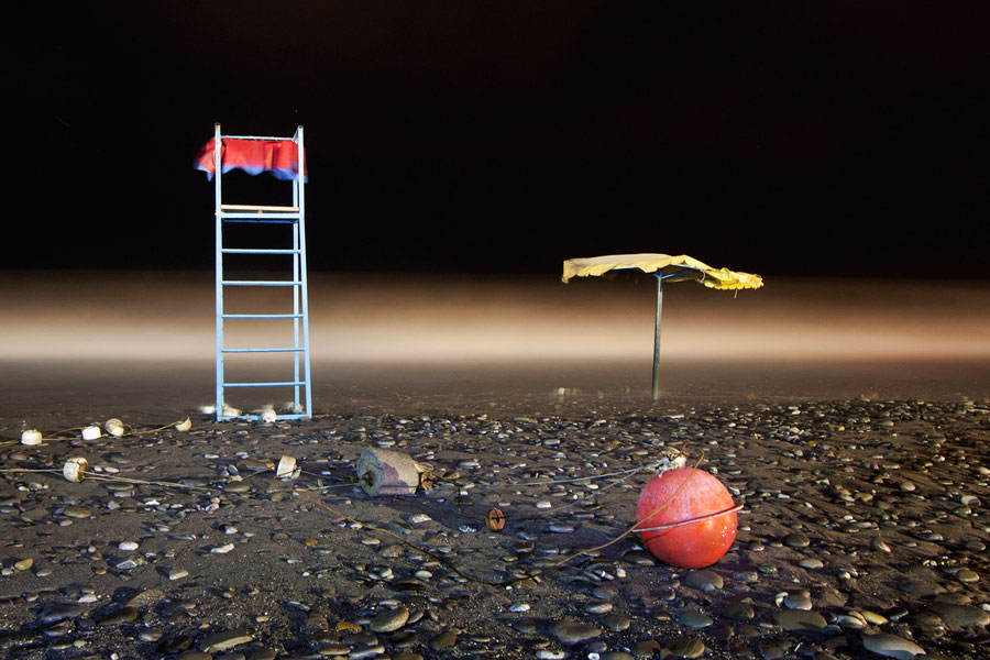Night beach