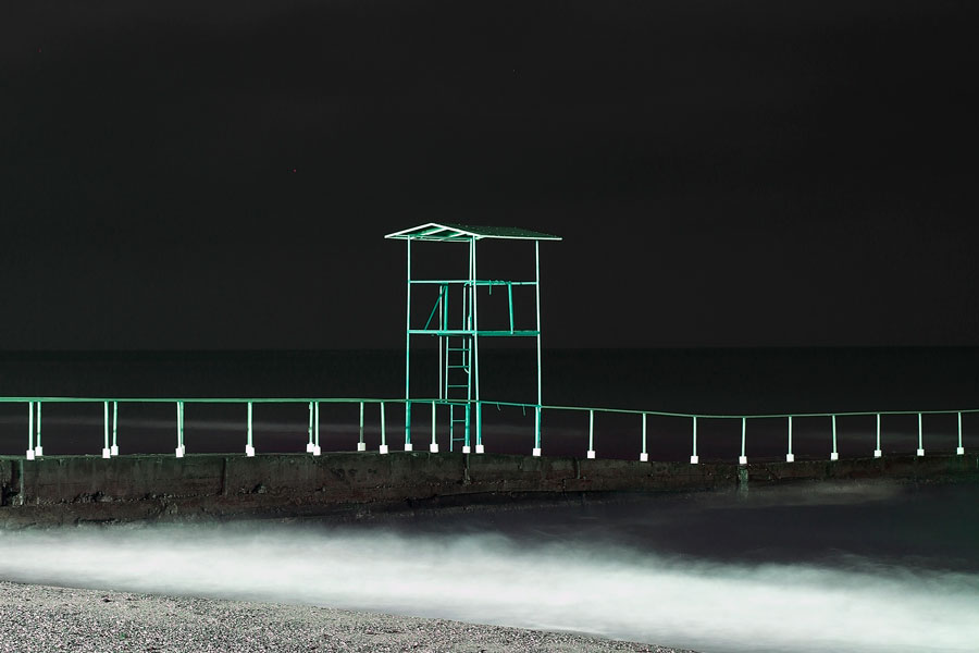Night beach