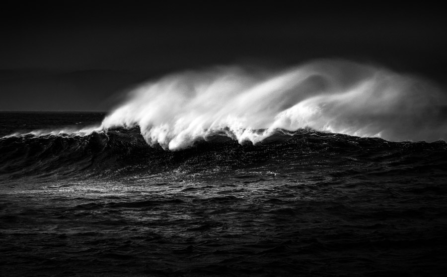 Winter seaside