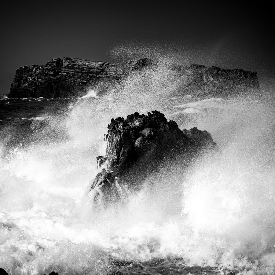 Winter seaside