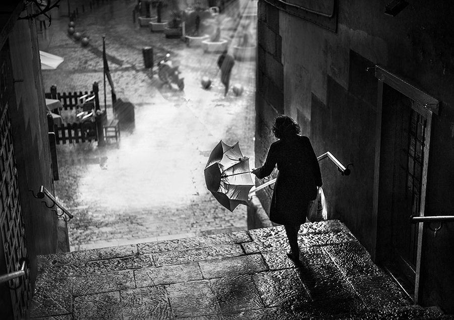 The Woman and The Rain.
