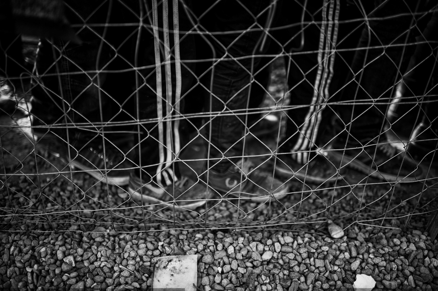 MAKE EUROPE NO BORDER Macedonia Greece Border / Idomeni refuge camp 2016