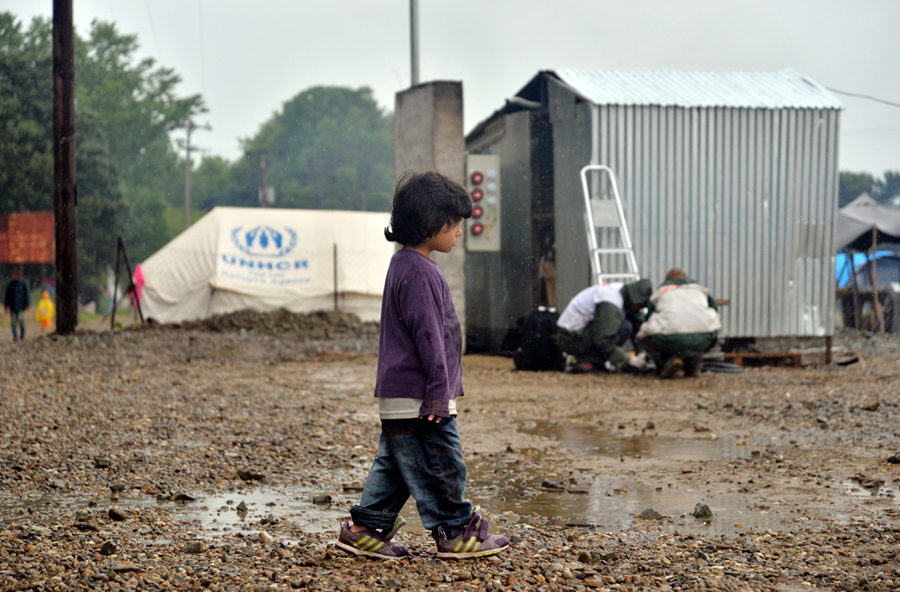 Childhood on hold: refugee kids in the borderland