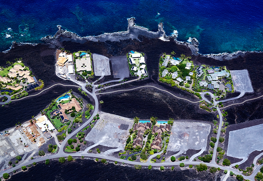 Living on the lava coast
