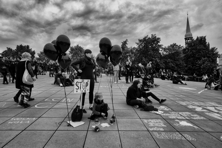 Black Protest - Polish Woman on Strike 