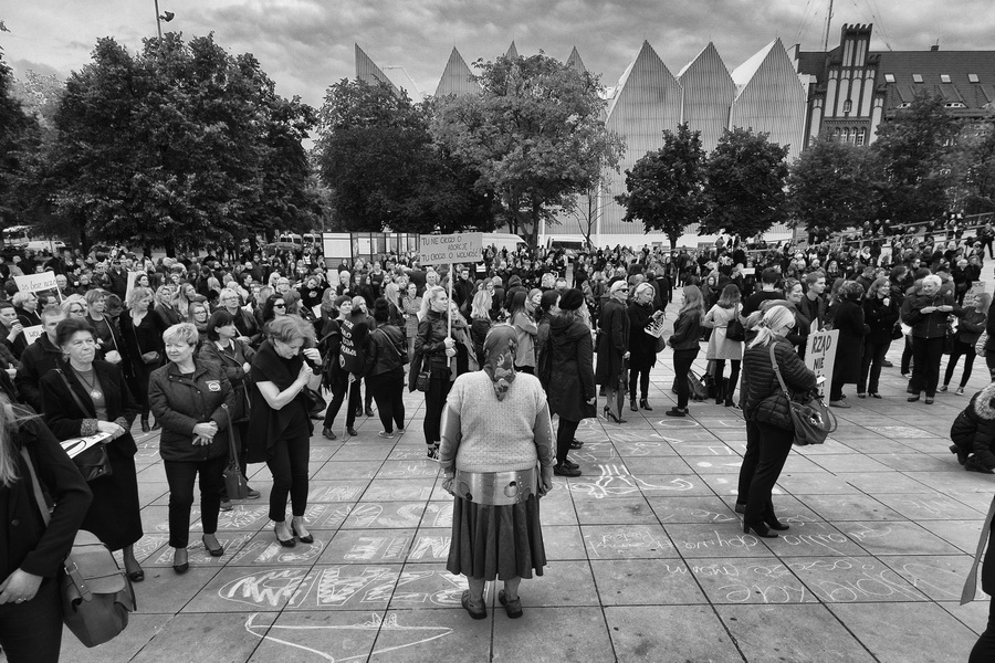 Black Protest - Polish Woman on Strike 