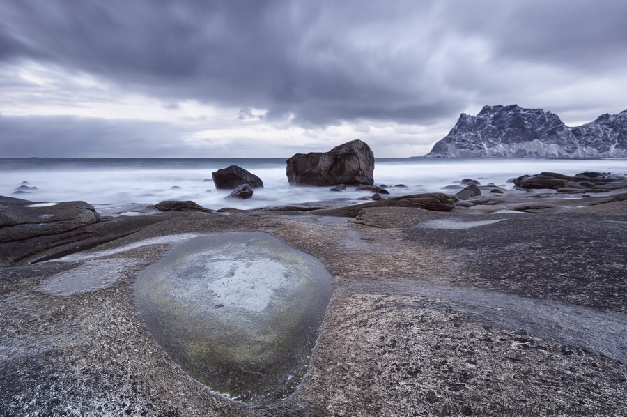 Seascape of Lofoten