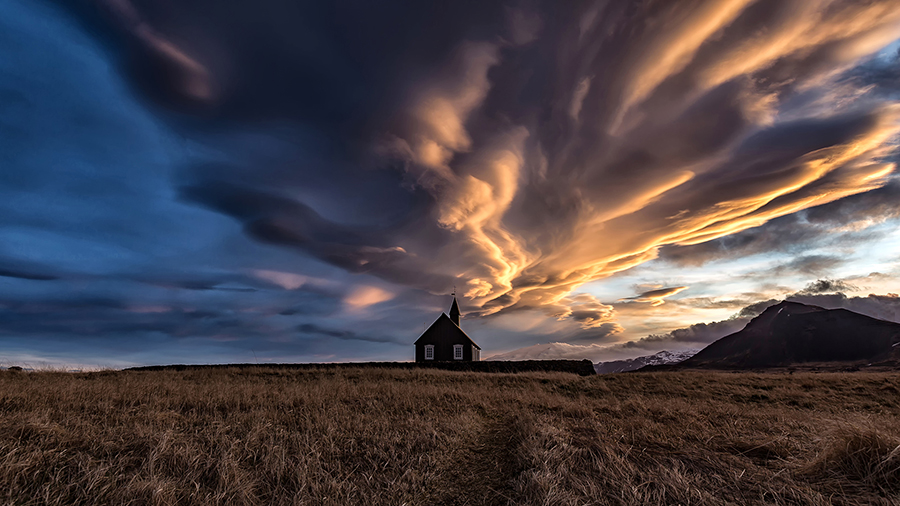 Storm over Budir 