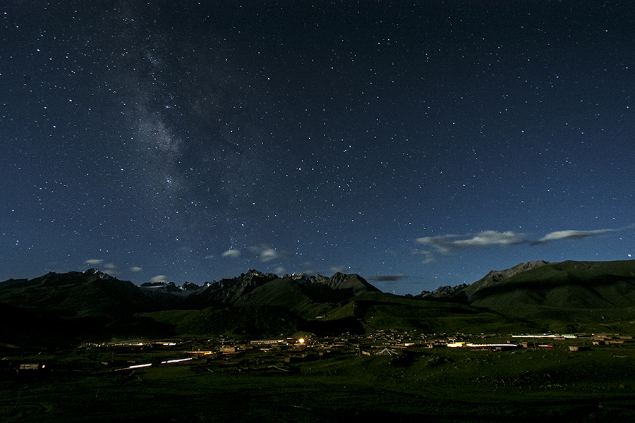 Silent starry night