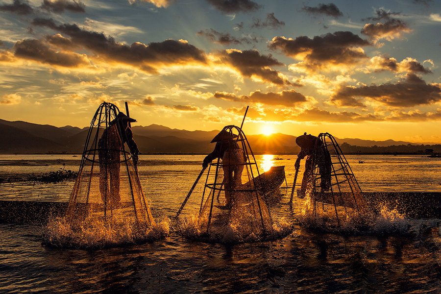 Inle Fishermen