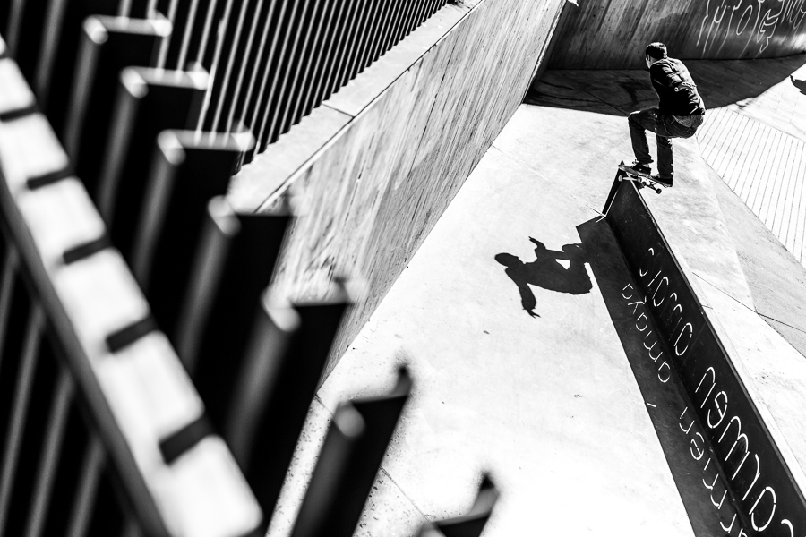 skateboarding meets architecture