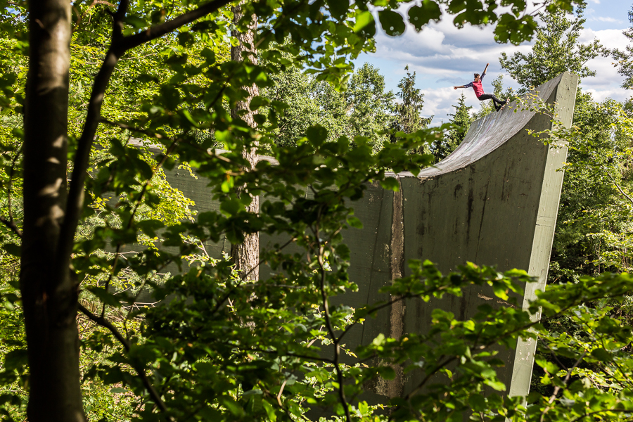 skateboarding meets architecture