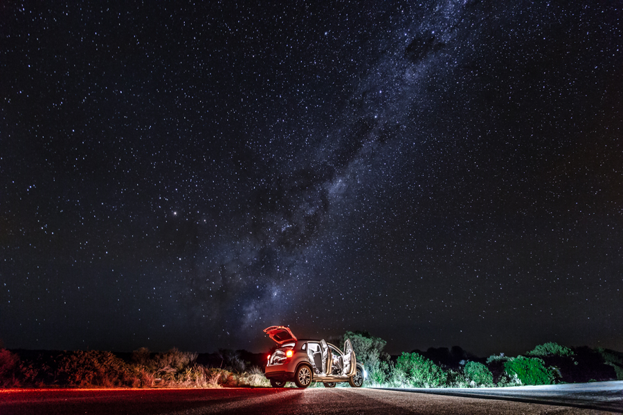 Driving into the Galaxy