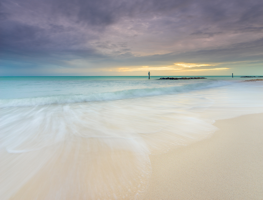 When the sky and sea are talking