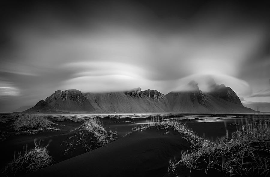clouds over the top