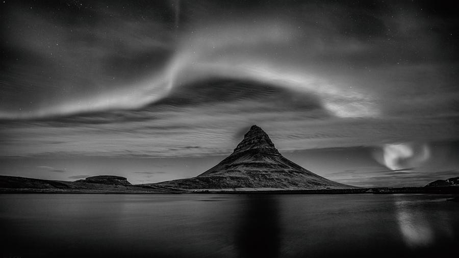 The light and the mountain