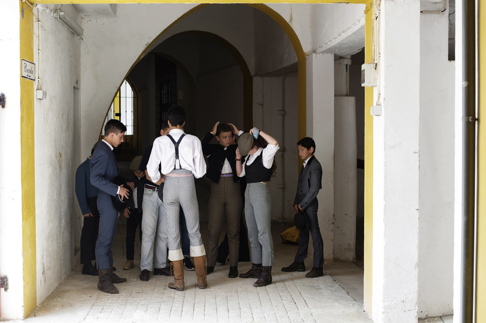 Behind the Bullfighting