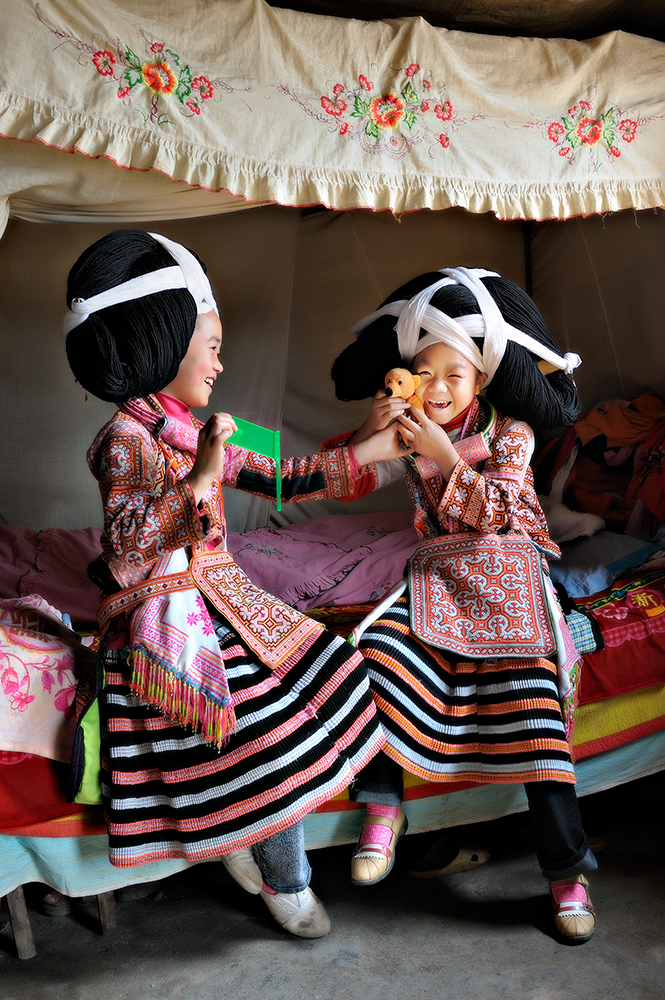 Changjiao Miao Girls