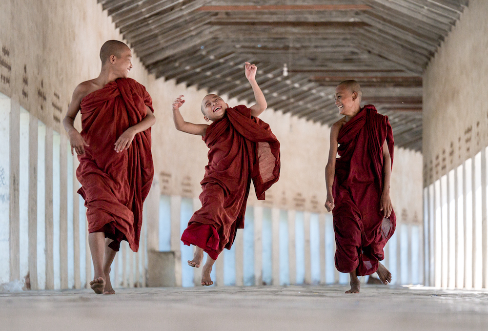The Three Joyful Monks