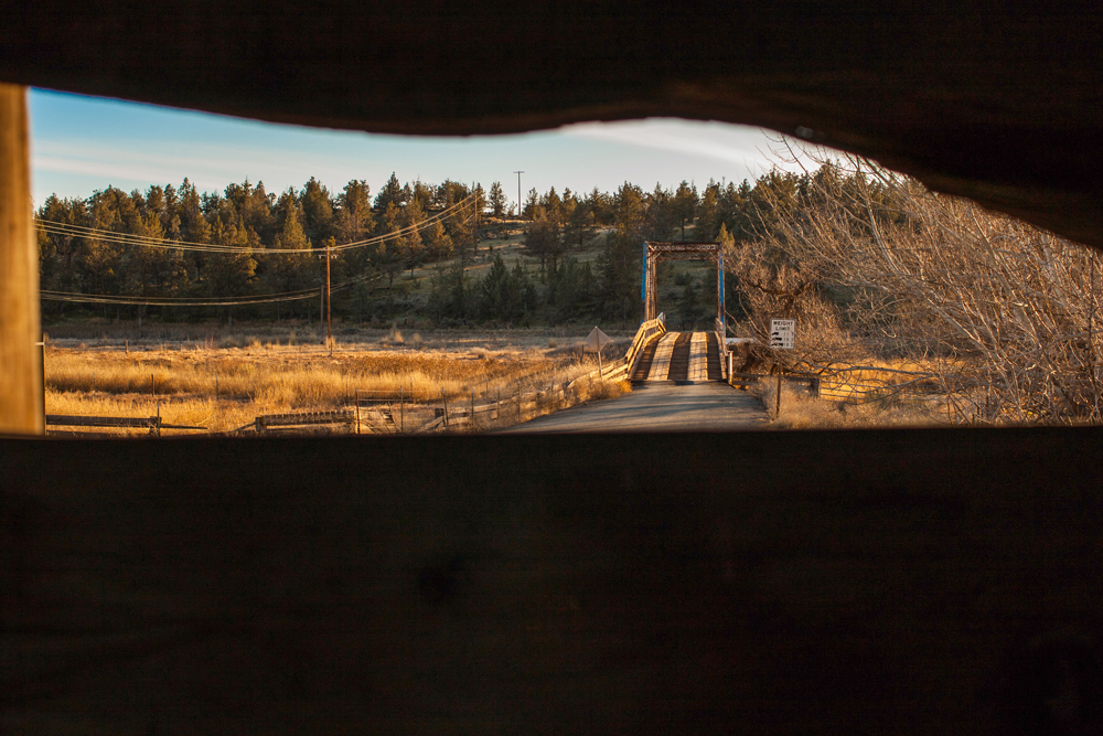The Old Bridge Under the Mountain
