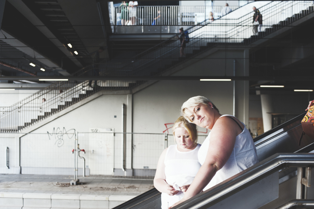 Subway passengers