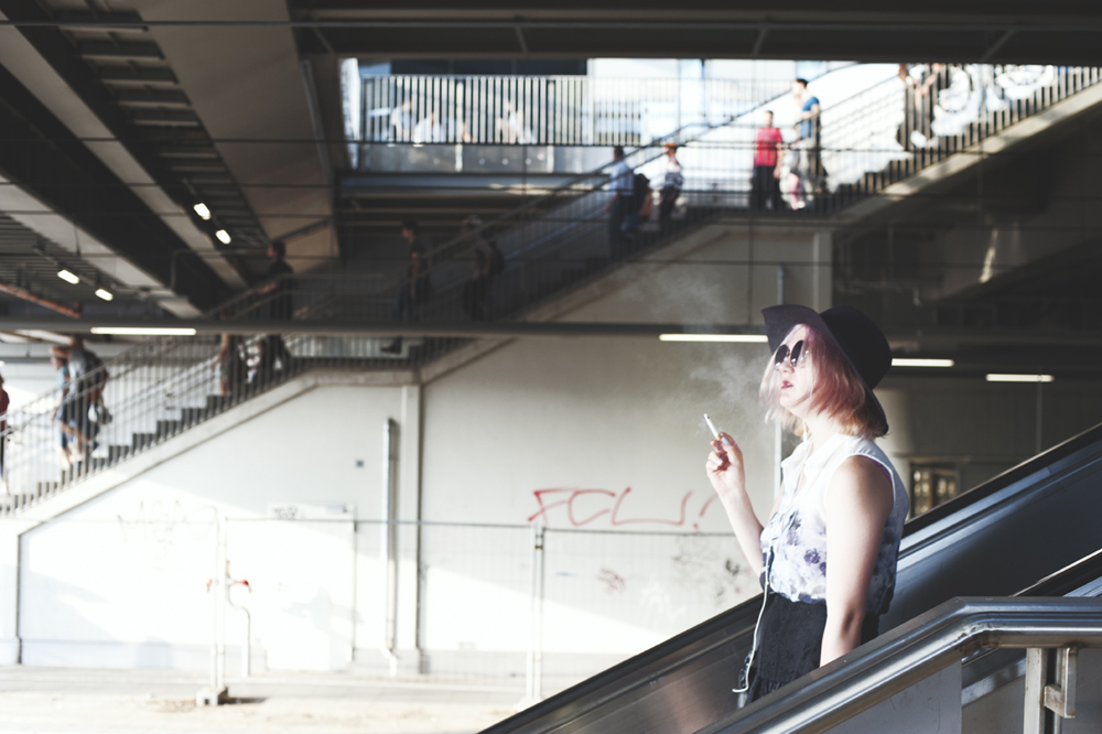 Subway passengers