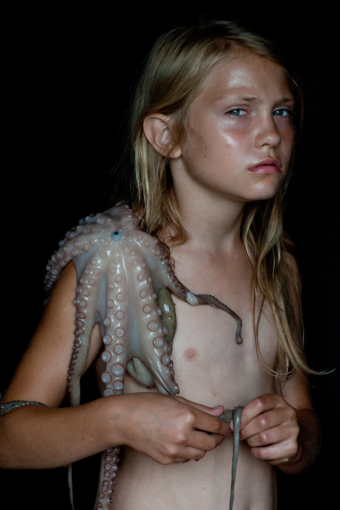 Octopus - Portrait of my daughter