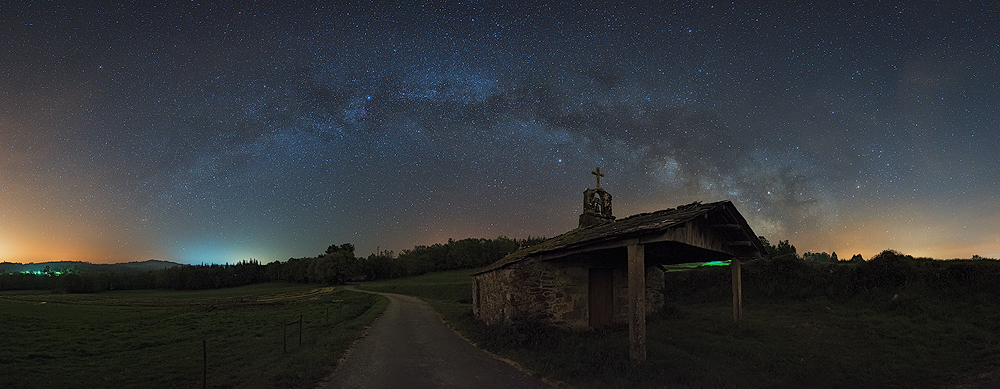 Galicia: Land of churchs, land of stars.