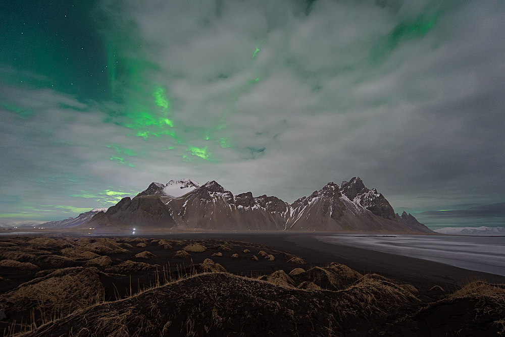 Green clouds