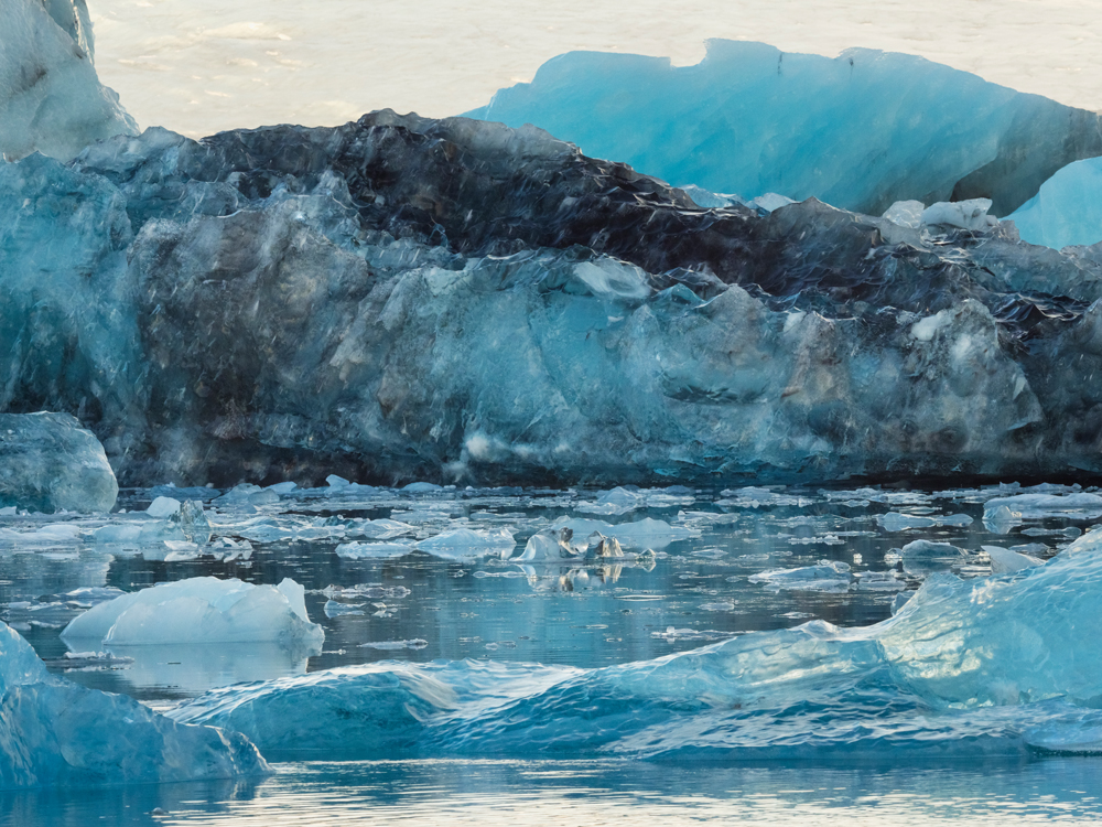 The glacier Lagoon