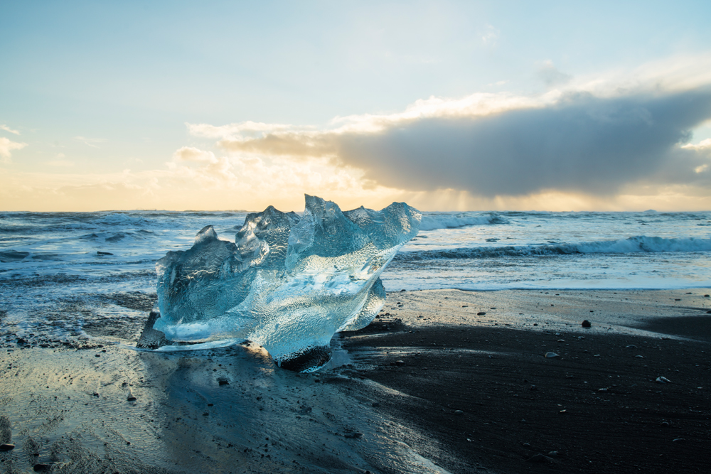 The glacier Lagoon