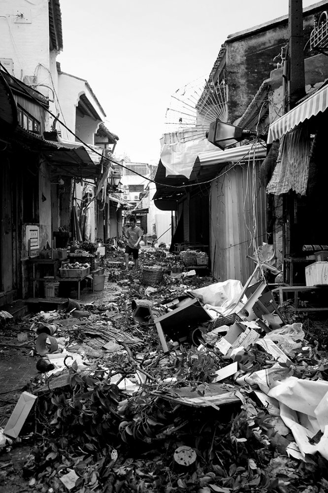 Hato: destruction and a strange silence