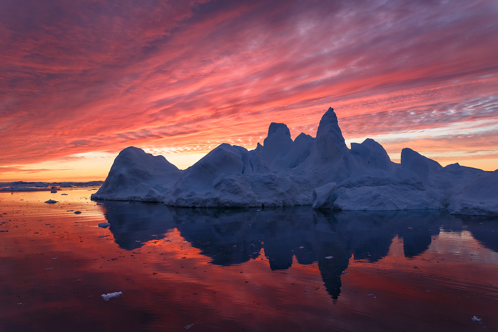 The Icebergs of Disko Bay