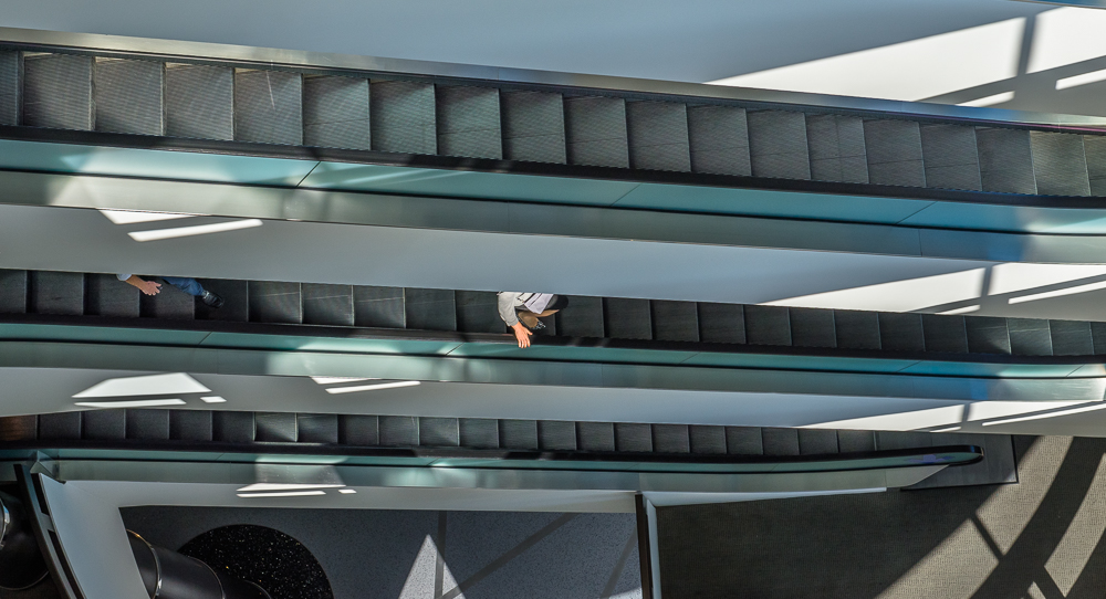 Mechanic stairs.