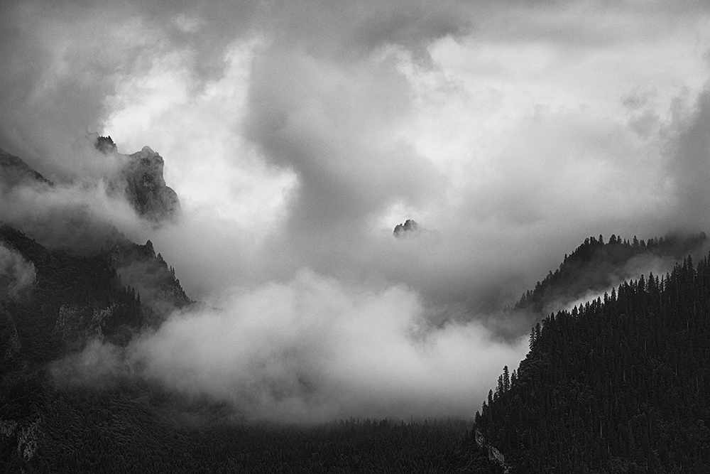 Clouds over the Mountain