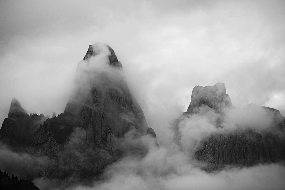 Clouds over the Mountain