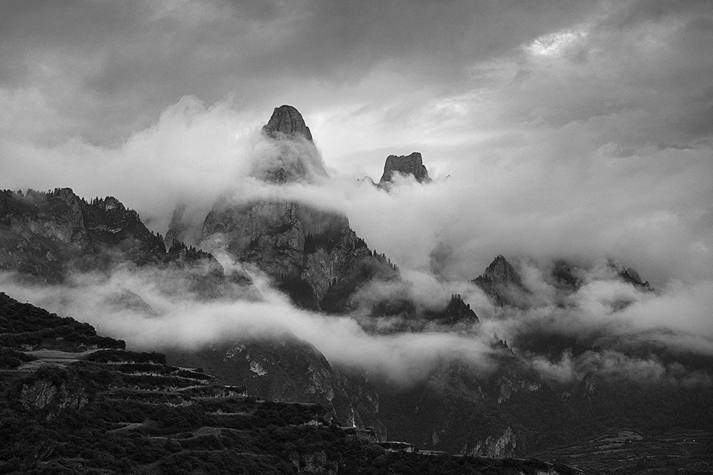 Clouds over the Mountain