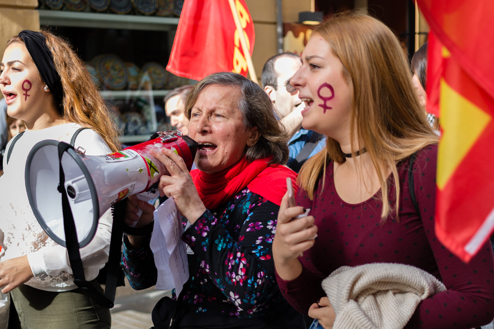 Spanish Women On The March